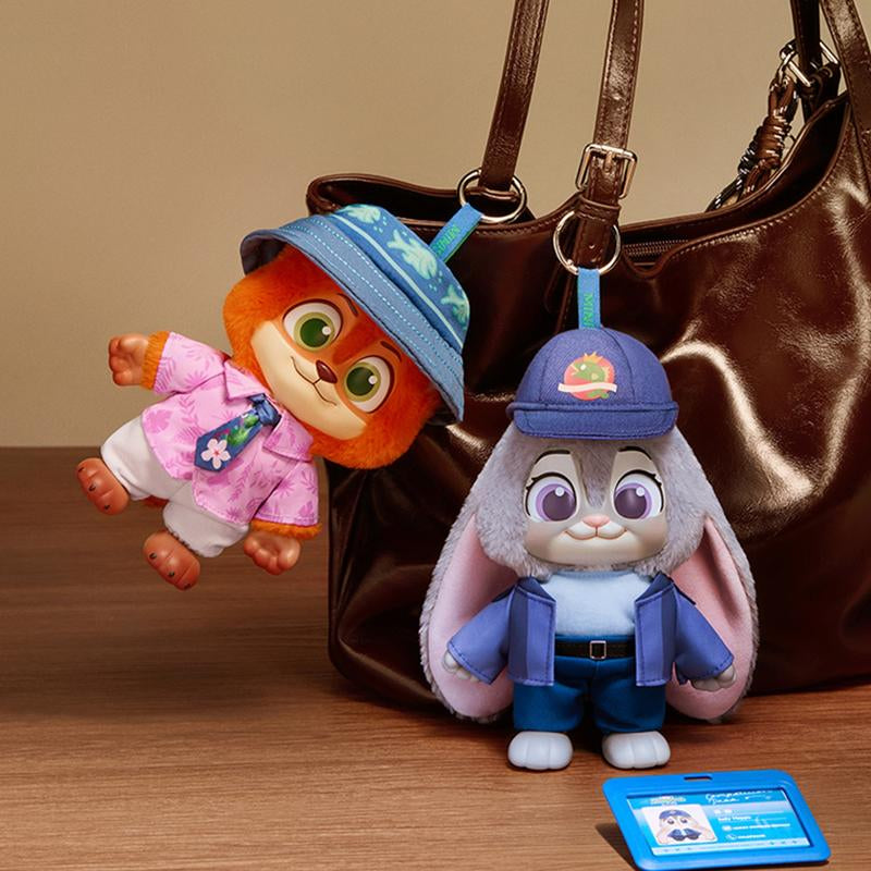 MINISO Disney Zootopia City Residents Series Blind Box Charm - Soft Vinyl Plush Accessory, Adorable Character Design for Bags Keys, Collectible Gift for Women Holiday & Holiday Haul