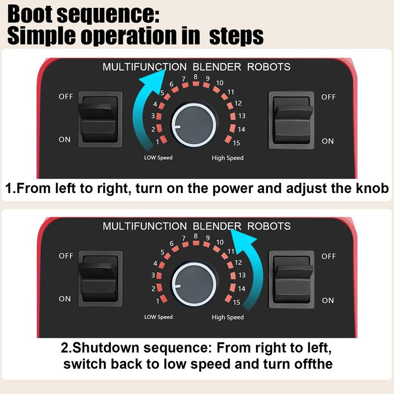 Professional 68Oz Countertop BPA Free Blender High Speed 15000 RPM for Juices Fruits Vegetables Purees Nut Butter and Smoothies | Multi Functional Kitchen Mixer for Healthy Drinks Milkshakes Suitable for Home or Office