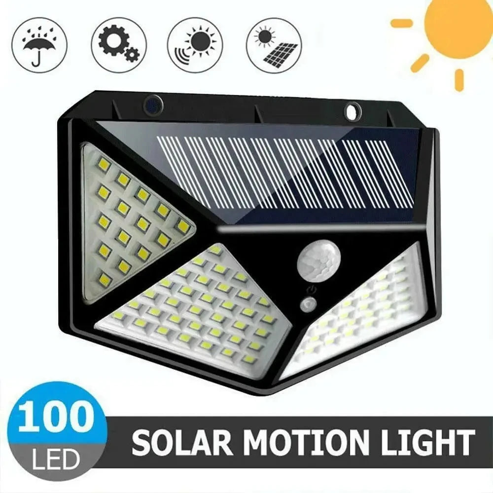 15000LM Irradiation 500㎡ Solar Light for Outdoor Sunlight Motion Sensor IP65 Waterproof Garden Street Wall External Solar Lamp